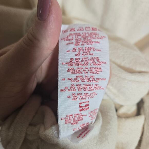 Globe Australia Organic Cotton Mens Flannel Shirt Pocket Sport Skater Surf Large - Picture 6 of 9